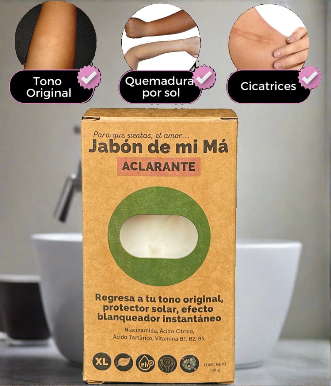 Pa'Que Te Aclarador Premium de Aniversario mi Má