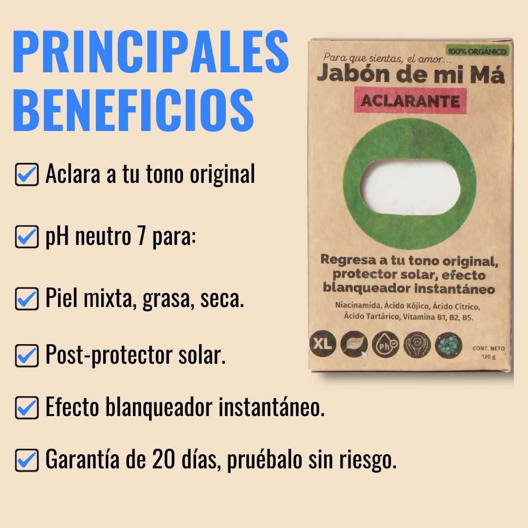 Barra Orgánica de Belleza Mi Má