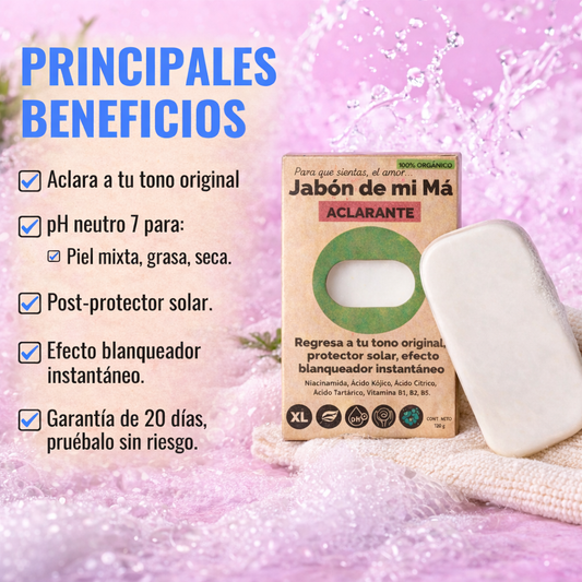 Doble Aclarado | 2 Aclarantes de Belleza mi Má