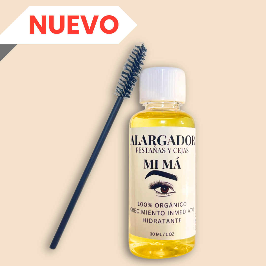 Alargador de Pestañas y Cejas mi Má | Hueso de Mamey + Ricino