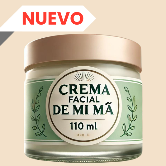 Crema Facial Aclaradora Hidratante de Mi Má | Aloe Vera + Ácido Hialurónico (110 ml)